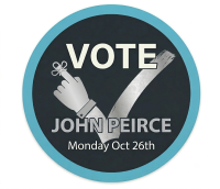 Re-Elect John Peirce in 2026